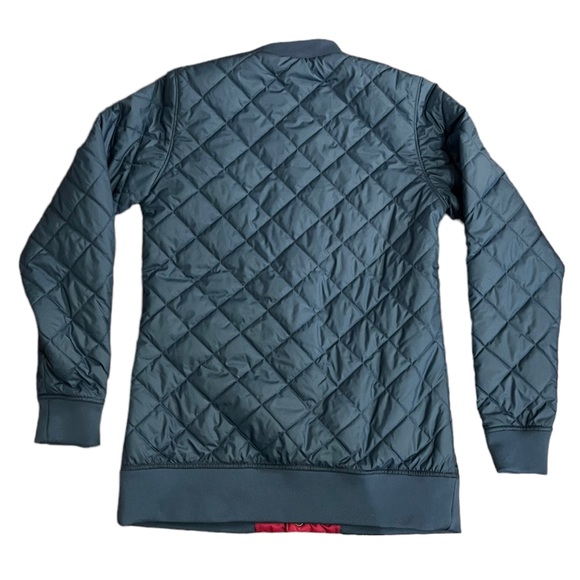 The North Face Button Up Bomber Jacket | Blue & Pink | Women’s Small - Picture 8 of 9